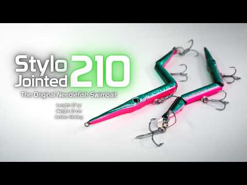 STYLO JOINTED 210 - La NUOVA MISURA dell' ORIGINAL NEEDLEFISH SWIMBAIT