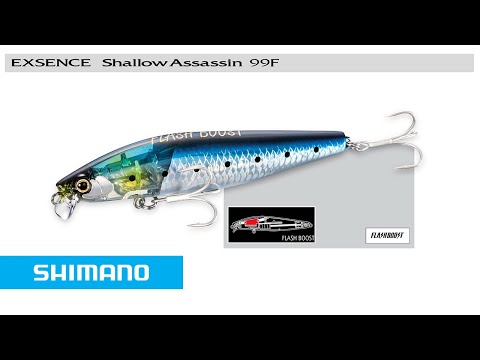EXSENCE Shallow Assassin 99F | Swimming Action | SHIMANO Lures