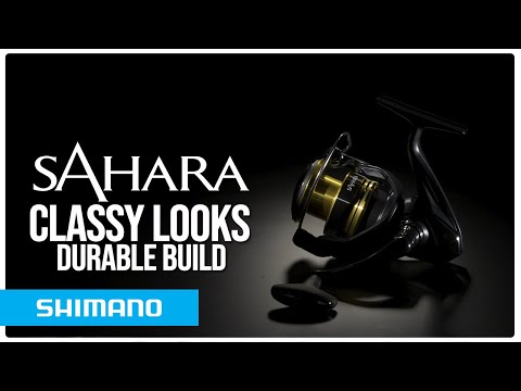 Classy mid-priced fishing reel offering durable performance and versatility | Sahara FJ
