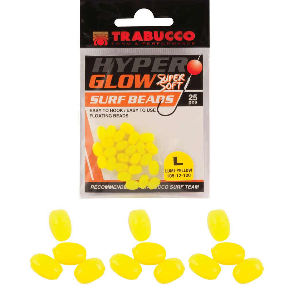 TRABUCCO-ΧΑΝΤΡΕΣ-HYPER-GLOW-SURF-BEADS-YELLOW