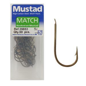 MUSTAD ΑΓΚΙΣΤΡΙΑ 39853 ΚΟΥΤΙ 50 ΤΕΜΑΧΙΩΝ ΚΑΦΕ