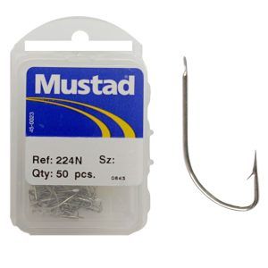 MUSTAD ΑΓΚΙΣΤΡΙΑ NICKEL 50 ΤΕΜΑΧΙΩΝ 224N(275NI)