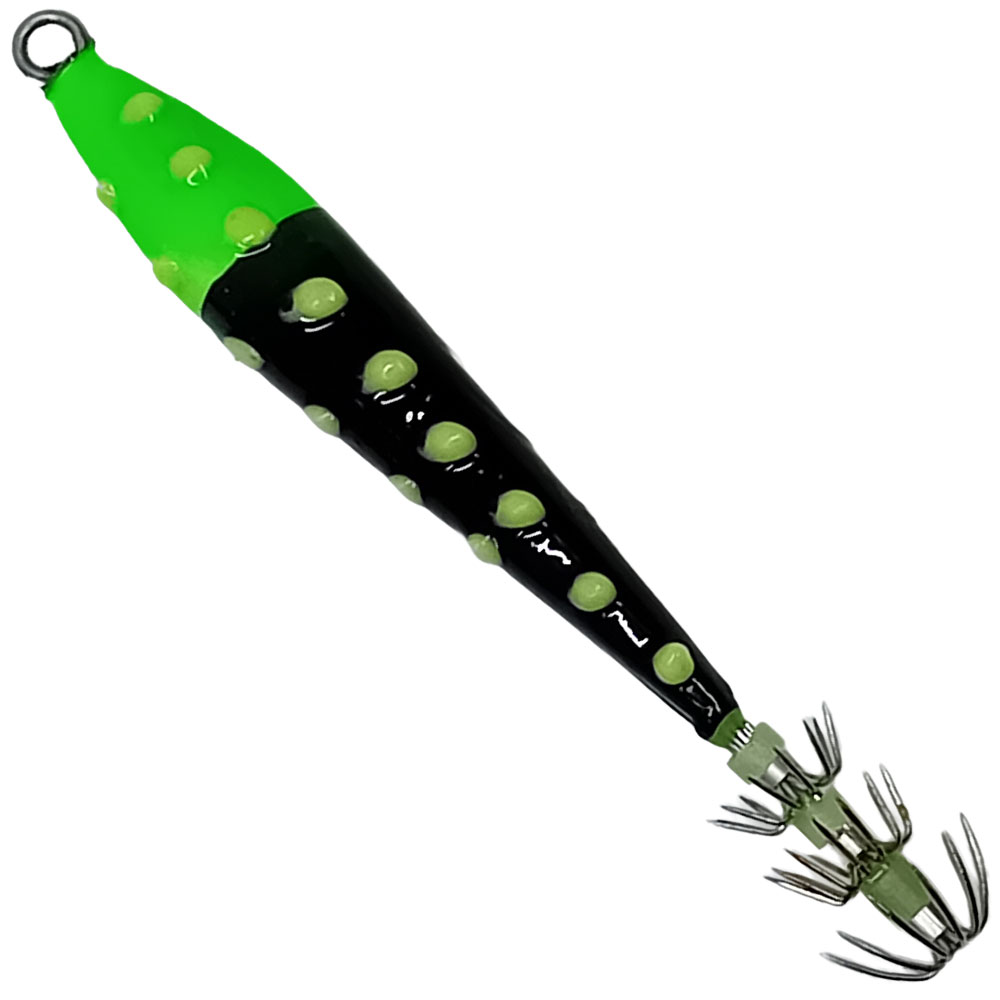 TECHNOFISH-ΚΑΛΑΜΑΡΙΕΡΑ-ΘΡΑΨΑΛΙΕΡΑ-BLACK-GREEN-GLOW-3-ΣΕΙΡΕΣ-ΒΕΛΟΝΕΣ
