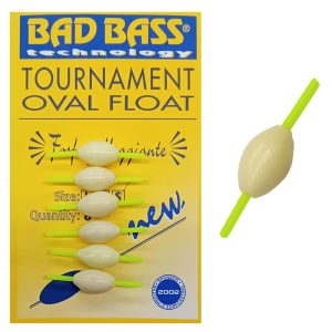BAD BASS ΦΛΟΤΕΡ TOURNAMENT OVAL FOSFO FLOAT