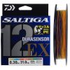 DAIWA ΝΗΜΑ SALTIGA DURASENSOR x12EX +Si3 MULTI COLOR