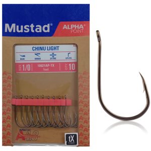MUSTAD ΑΓΚΙΣΤΡΙΑ 10021AP CHINU ΜΕ ΚΡΙΚΟ