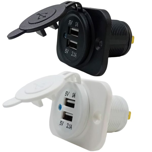 ΠΑΡΟΧΗ ΡΕΥΜΑΤΟΣ ΜΕ ΔΥΟ ΘΥΡΕΣ USB 1574