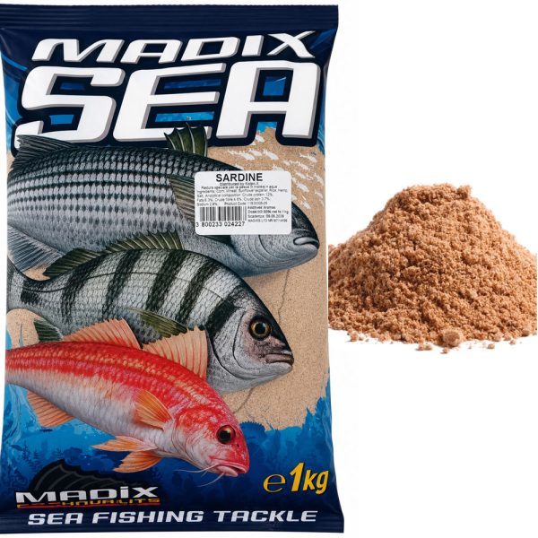 MADIX GROUNDBAITS ΜΑΛΑΓΡΑ ΣΕ ΣΚΟΝΗ ΣΑΡΔΕΛΑ 1kg